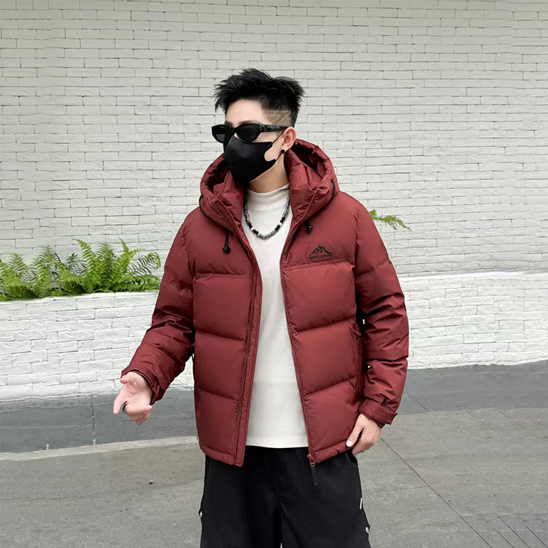 3926 2026冬季御寒保暖锁温防寒服男士时尚休闲断码剪标厚外套