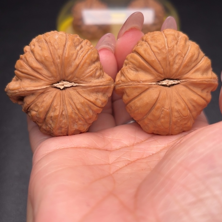 桃核把件45南瓜墩狮子头