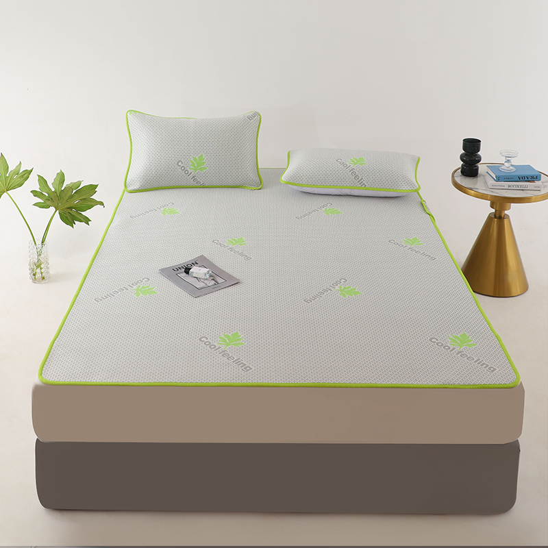 沁凉席凉感纤维席三件套