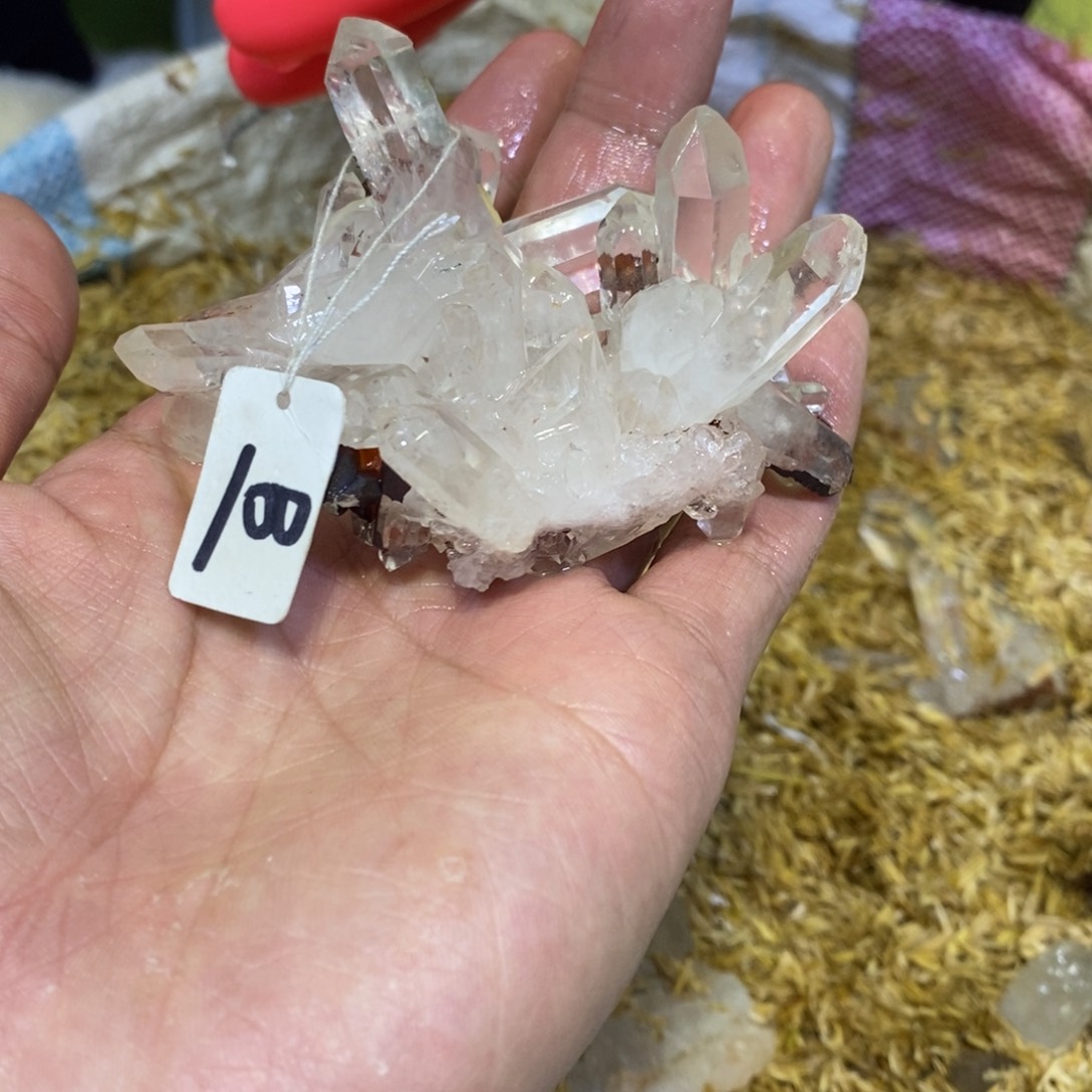 水晶水晶原石摆件未镶嵌