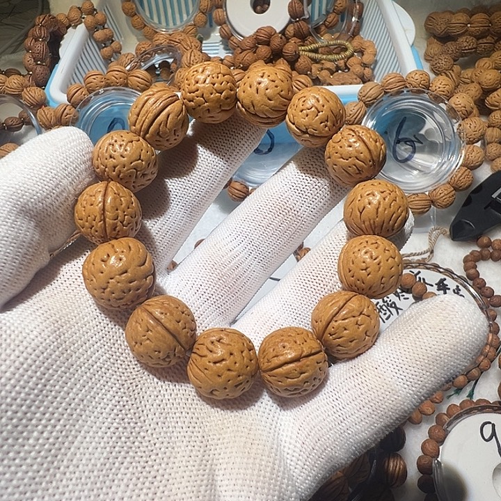 山***形手串制作工艺流程