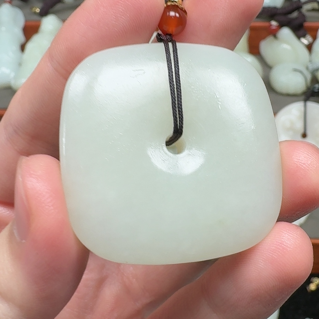 敦***怠玉平安玉佩挂件吊坠配饰