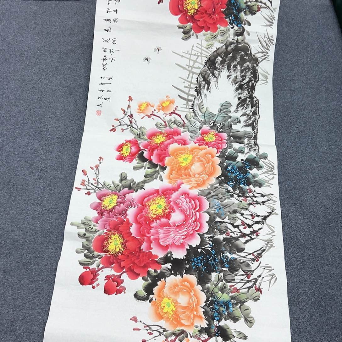 国画宣纸国画纯手绘作品