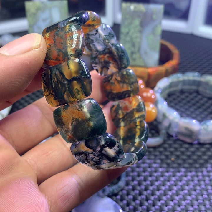 玛瑙/玉髓吊坠(赠链)未镶嵌用****0