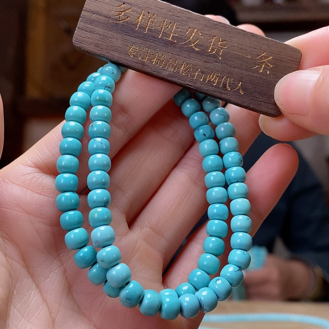 绿松石珠宝奇石未镶嵌