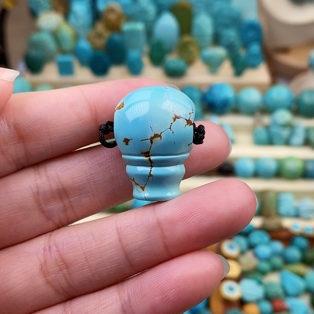 绿松石珠宝奇石未镶嵌