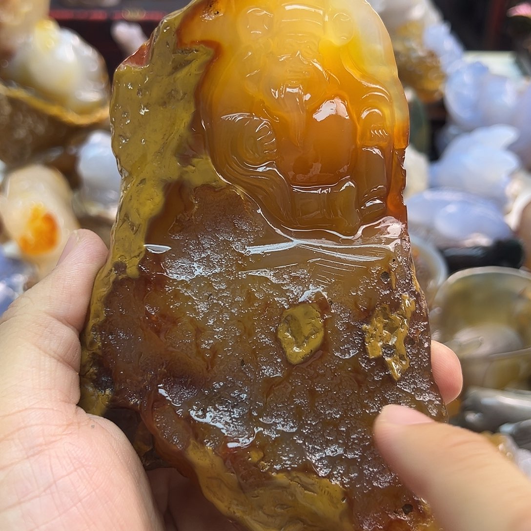 玛瑙/玉髓未镶嵌颈饰