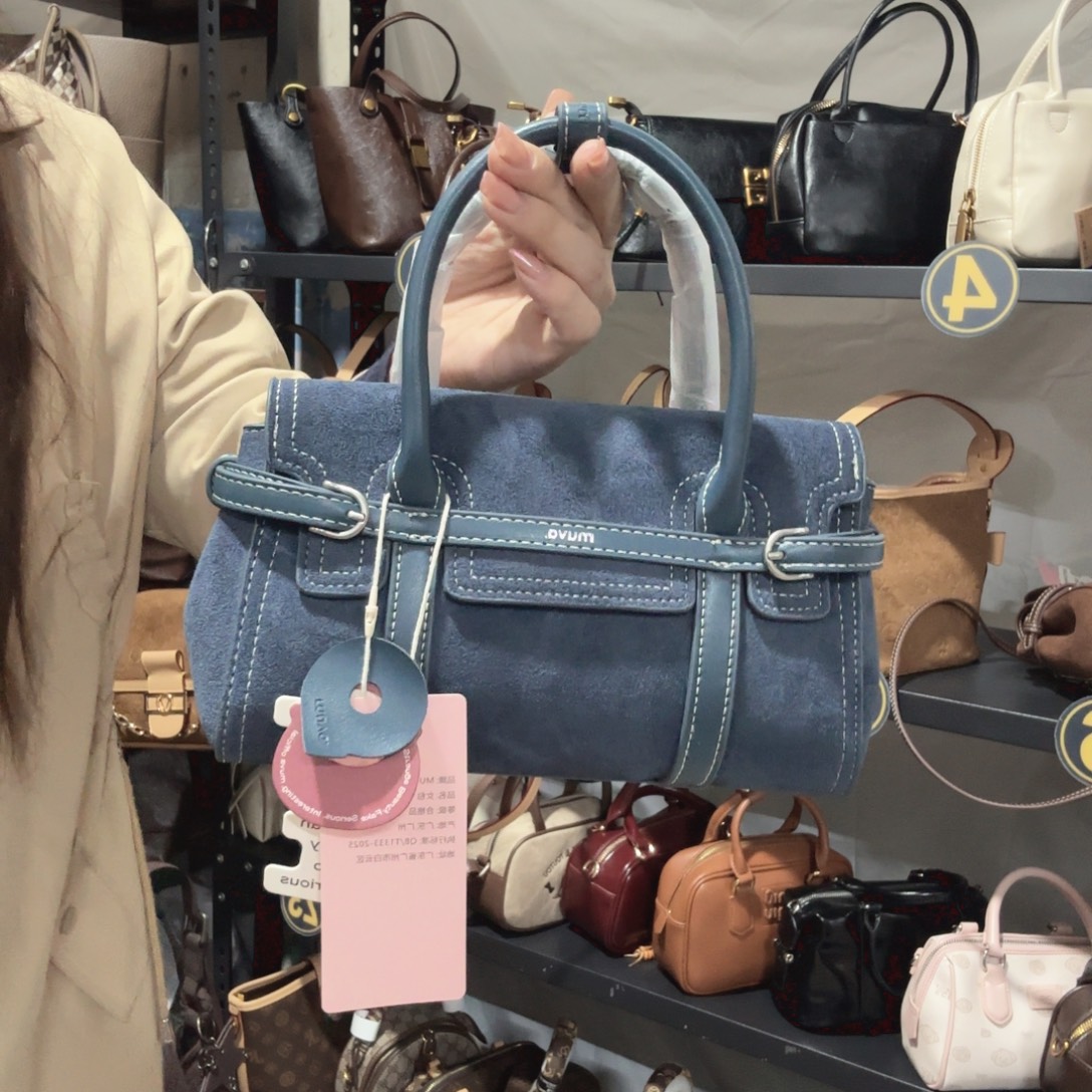 蚕丝磨毛手提可斜挎