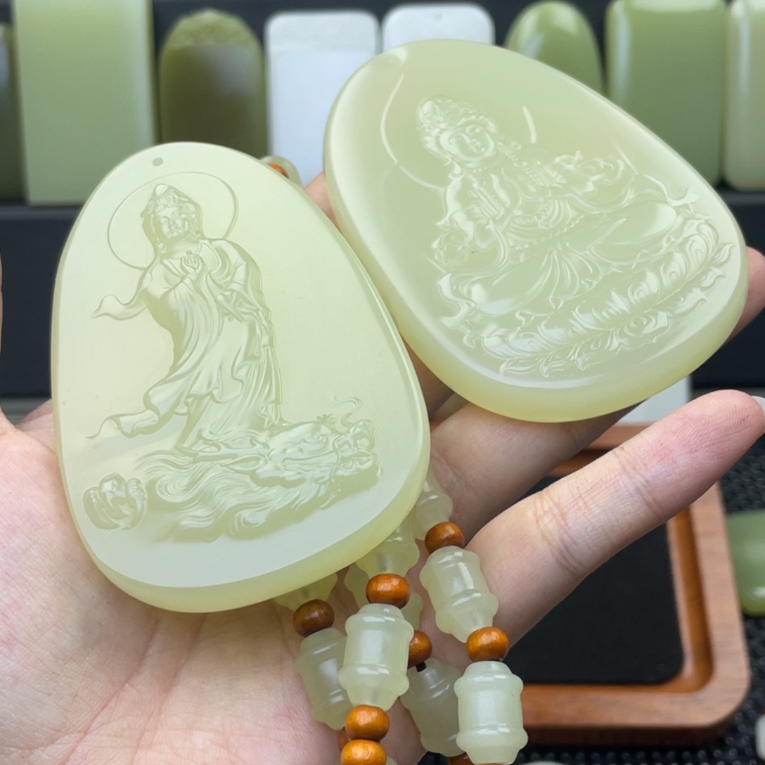 一**人昆仑山料观音4套