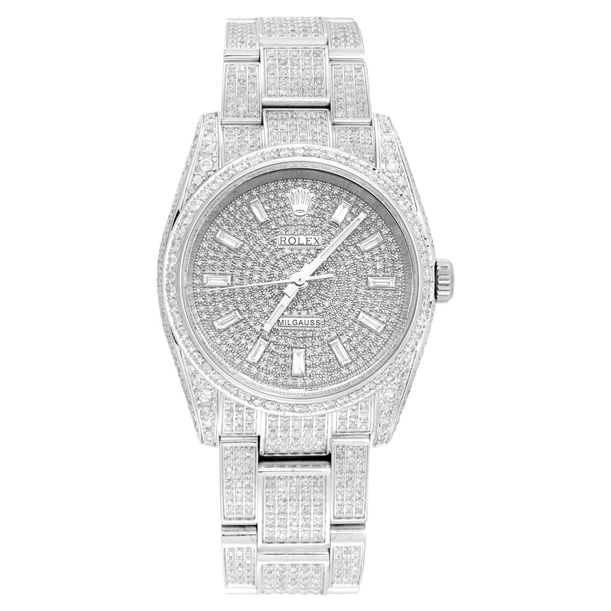 99新 Rolex/劳力士 蚝式恒动系列177200腕表/后钻满钻/WHT025968