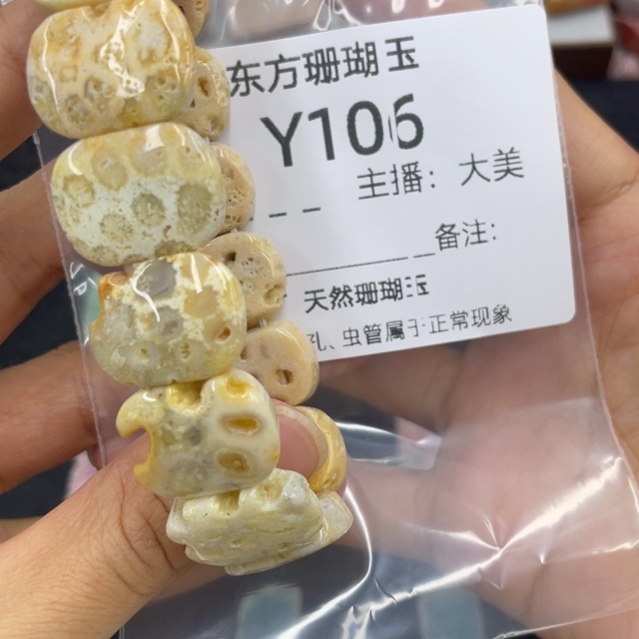 硅化珊瑚（珊瑚玉）合金颈饰