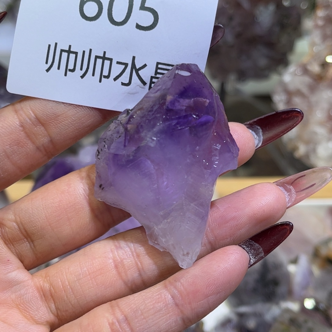 水晶未镶嵌珠宝半成品605