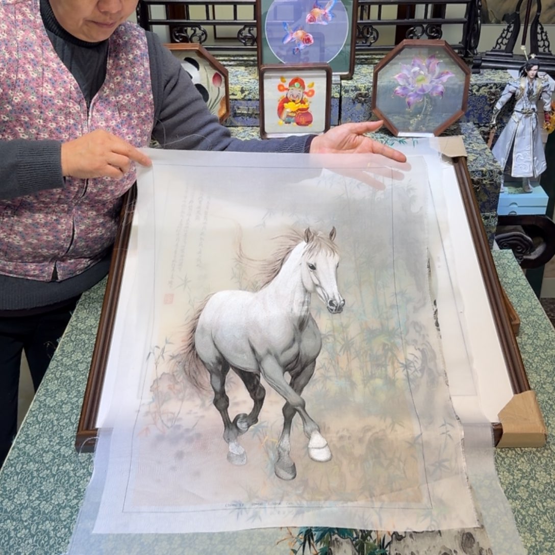 刺绣手工苏绣工艺精品