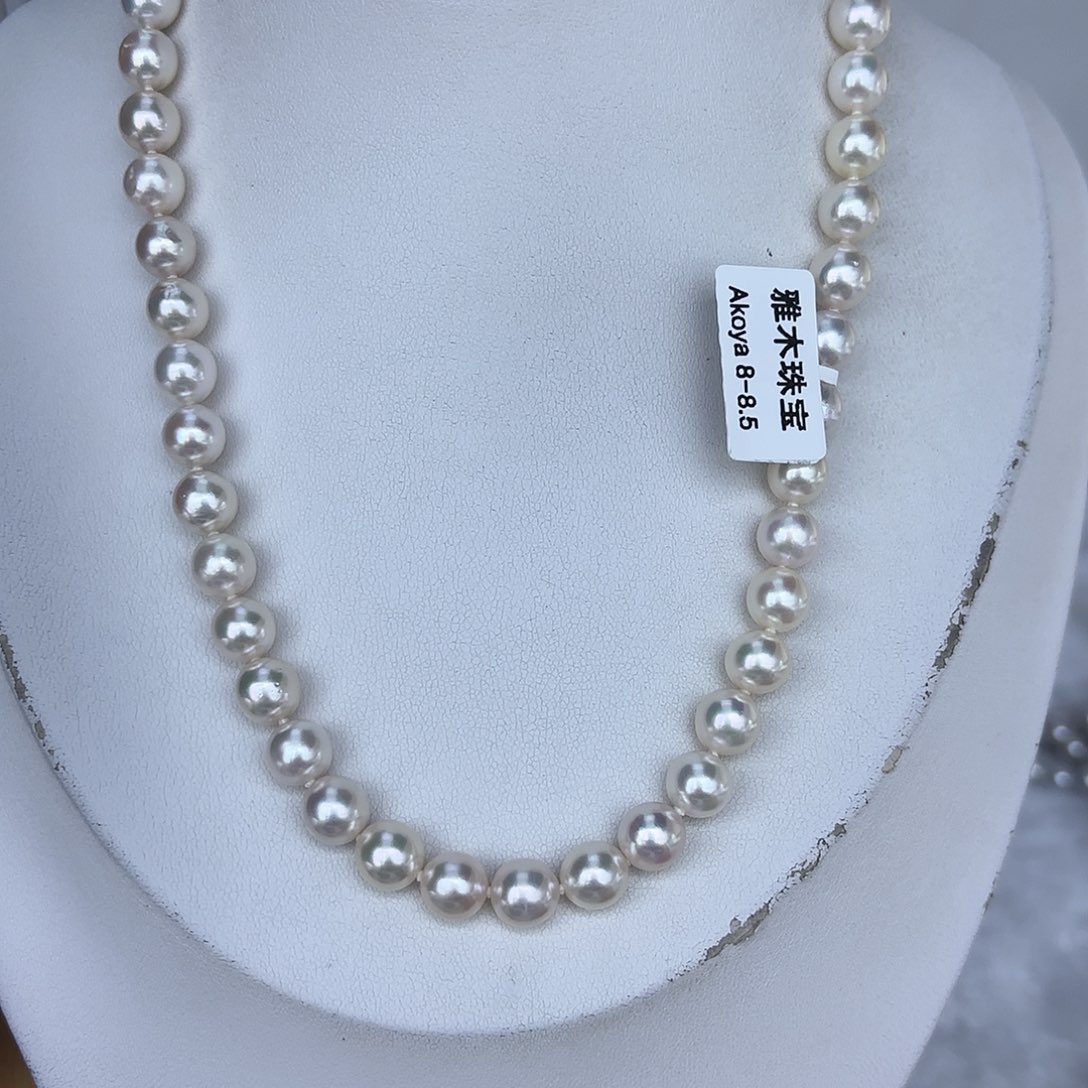 海水珍珠颈饰银S925镶嵌