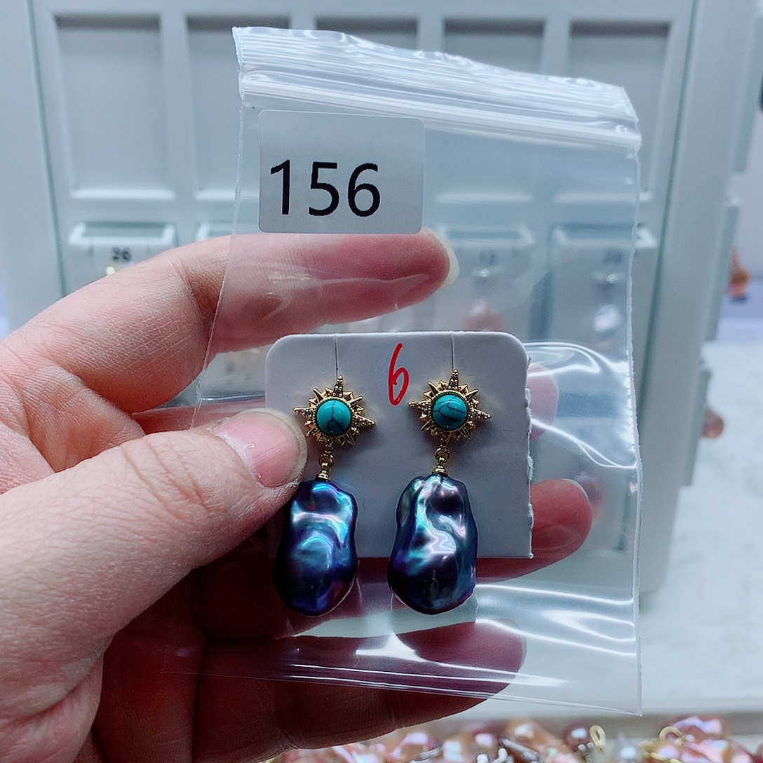 淡水珍珠吊坠(不含链)合金