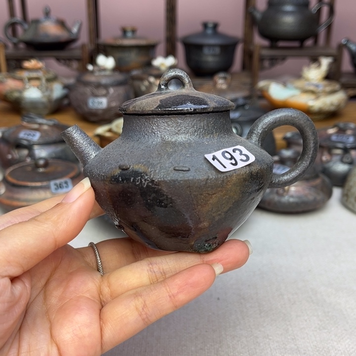 壶裸柴烧陶瓷茶具