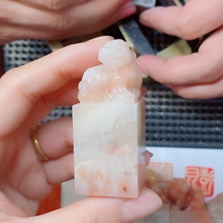 老挝石现场直播手工