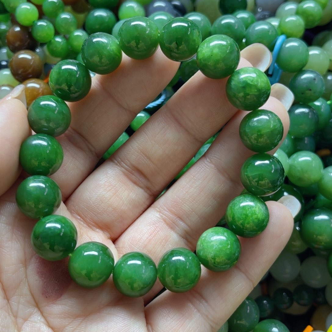 和田玉手链未镶嵌