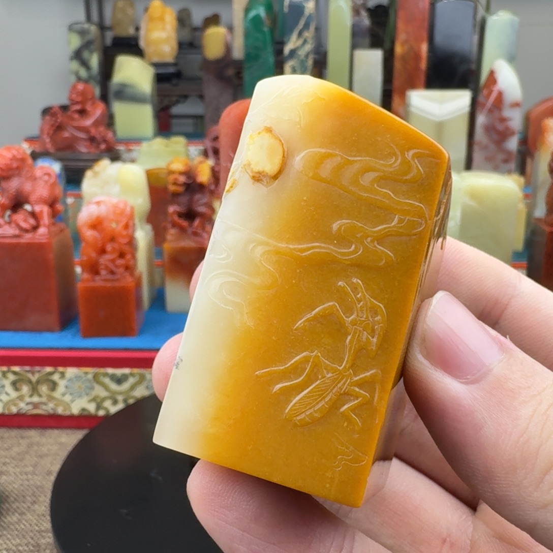 汪***队印石寿山石寿山文洋233