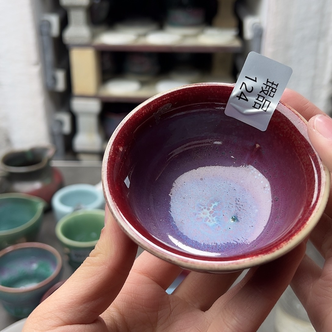 茶***闲陶摆件窑口自销原矿钧瓷