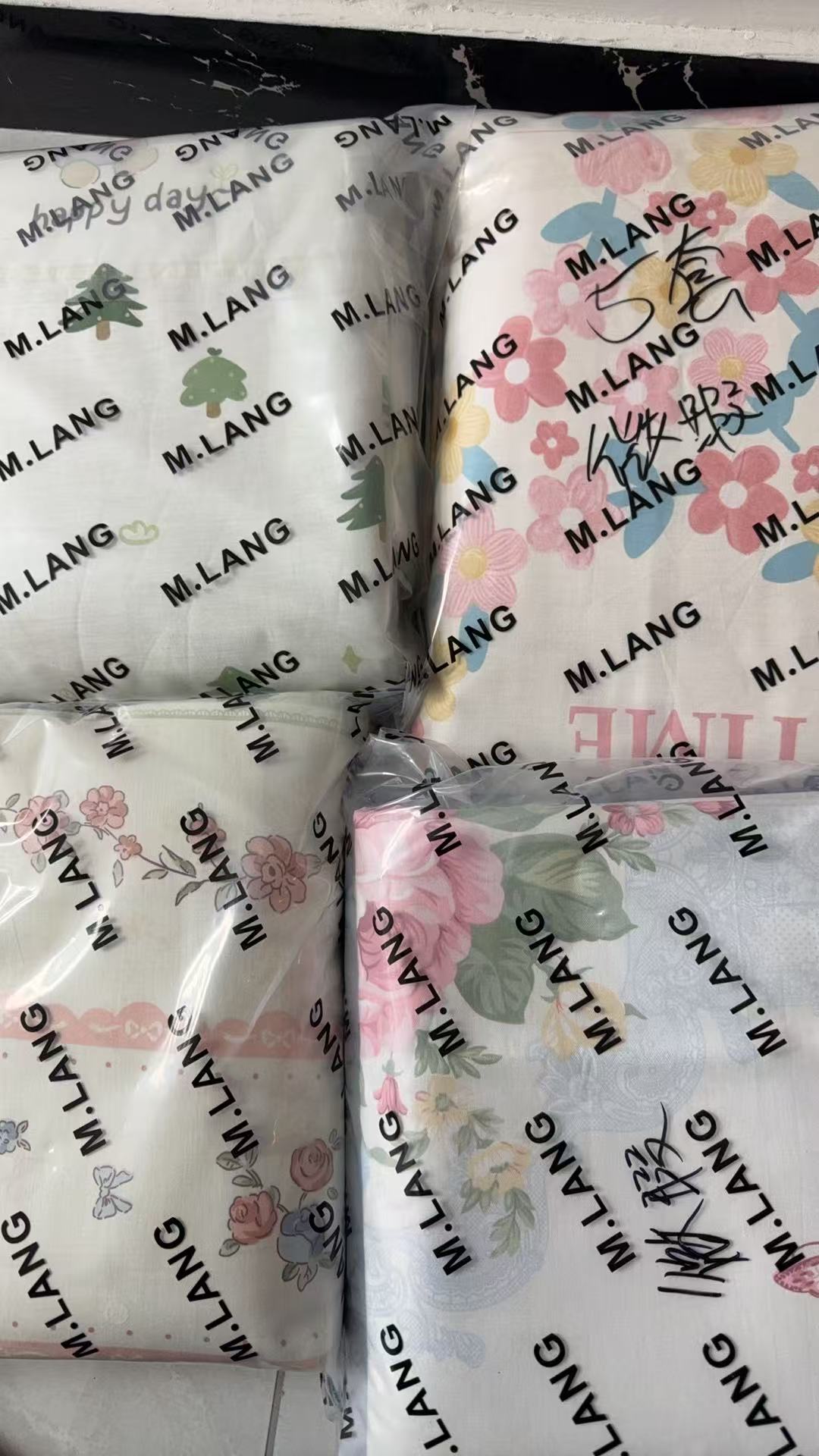 专享【京かわ会社】全棉四件套不挑花色微瑕 戏兔花丛