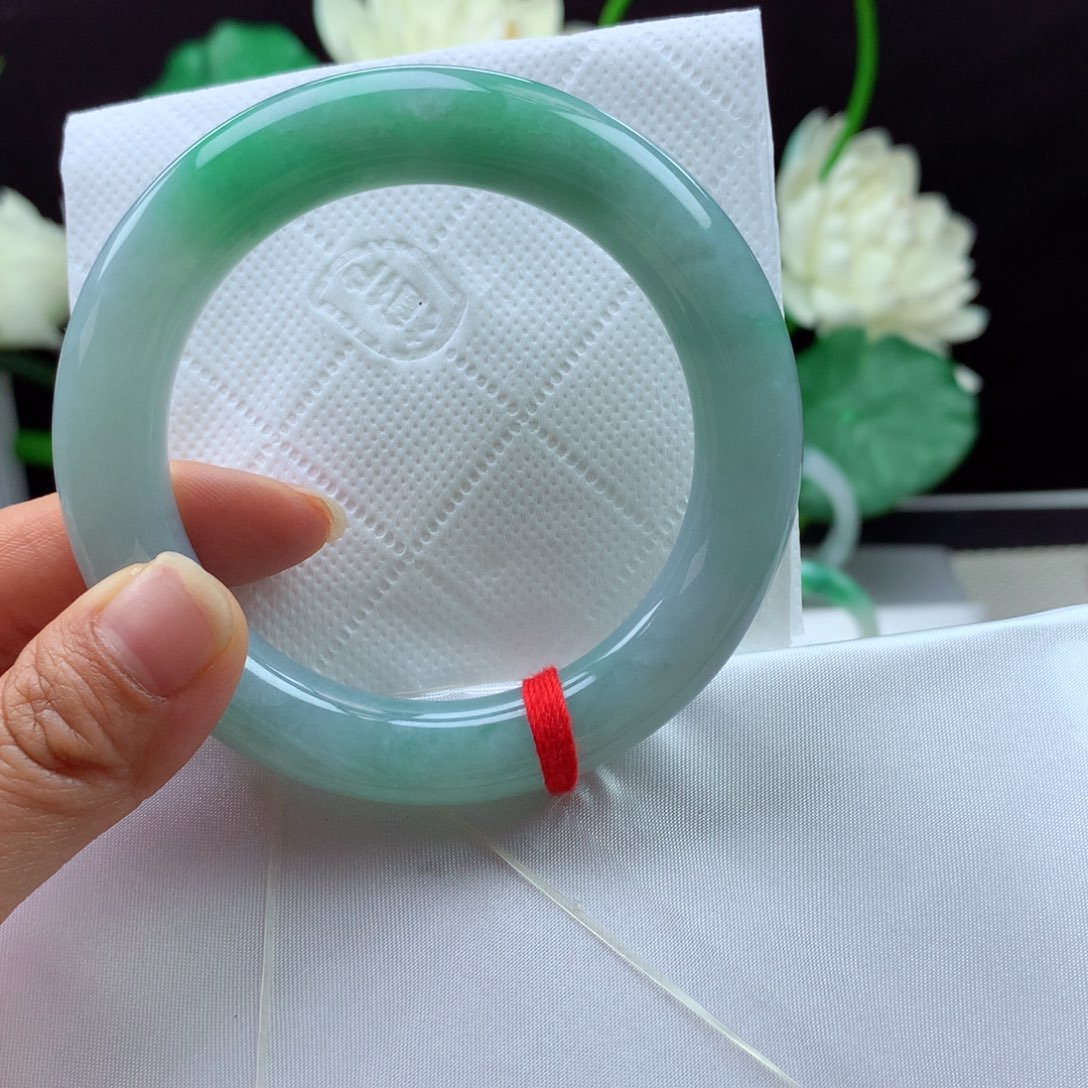 未镶嵌手镯翡翠纯天然18