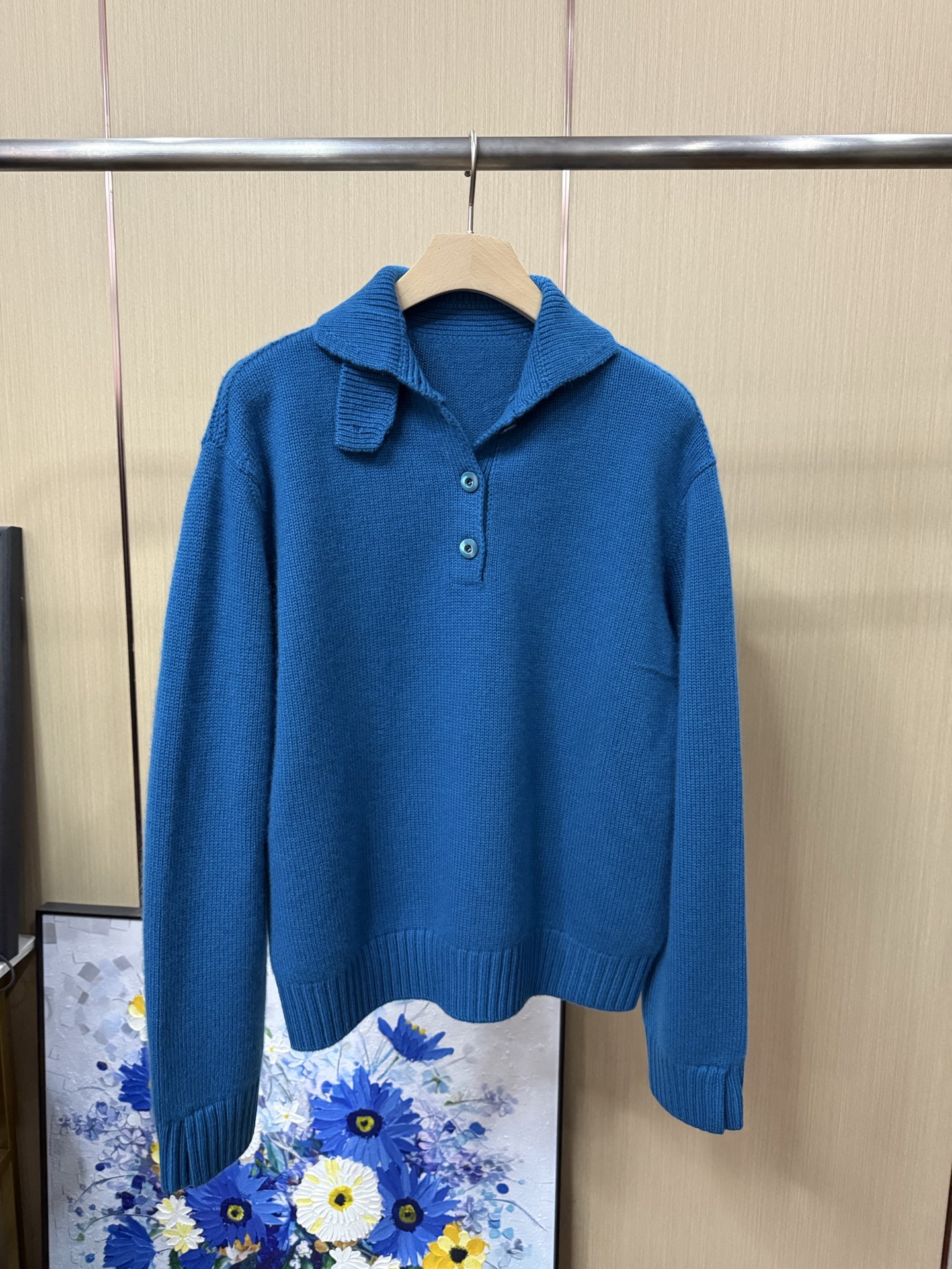 秋季冬季厚款两穿领宽松山羊绒常规款毛针织衫秋冬打底衫羊绒衫