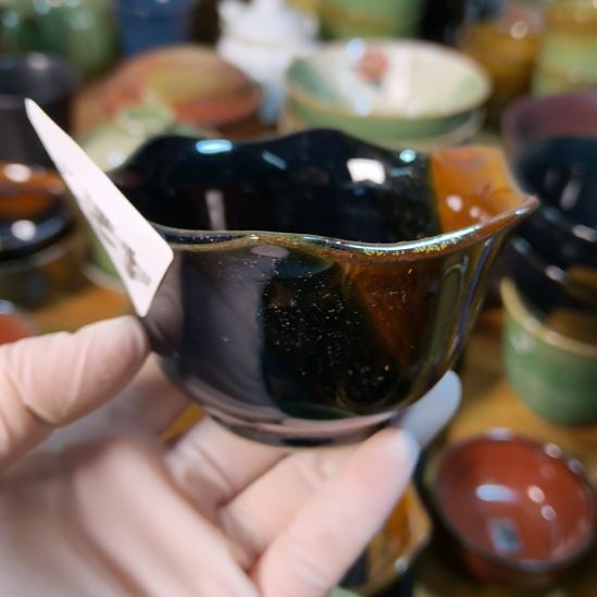 瓷片磁州窑五厂盘碗壶杯有瑕疵