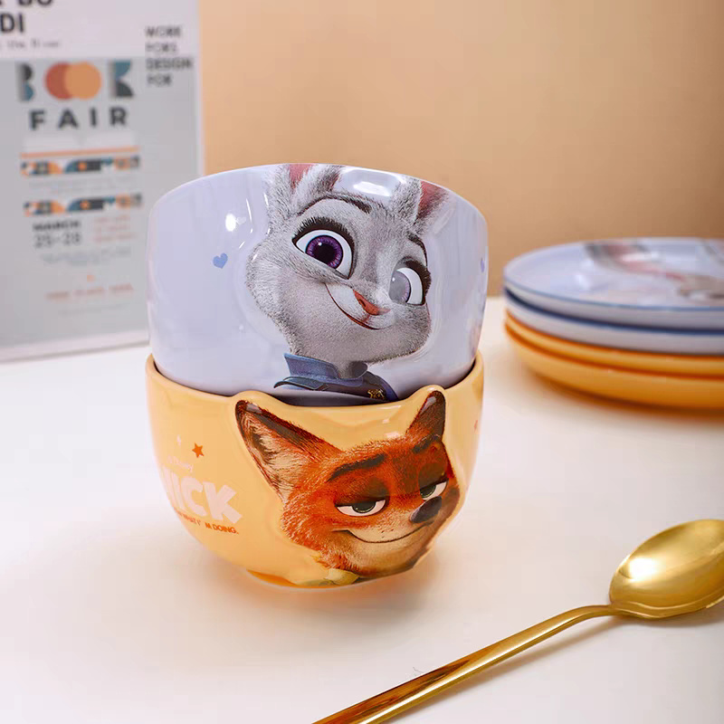Disney迪士尼逐梦4.5英寸酷碗-2个装