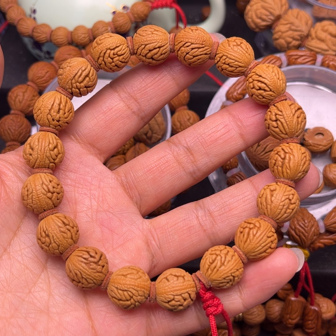 难***我桃核吊坠龙纹桃核