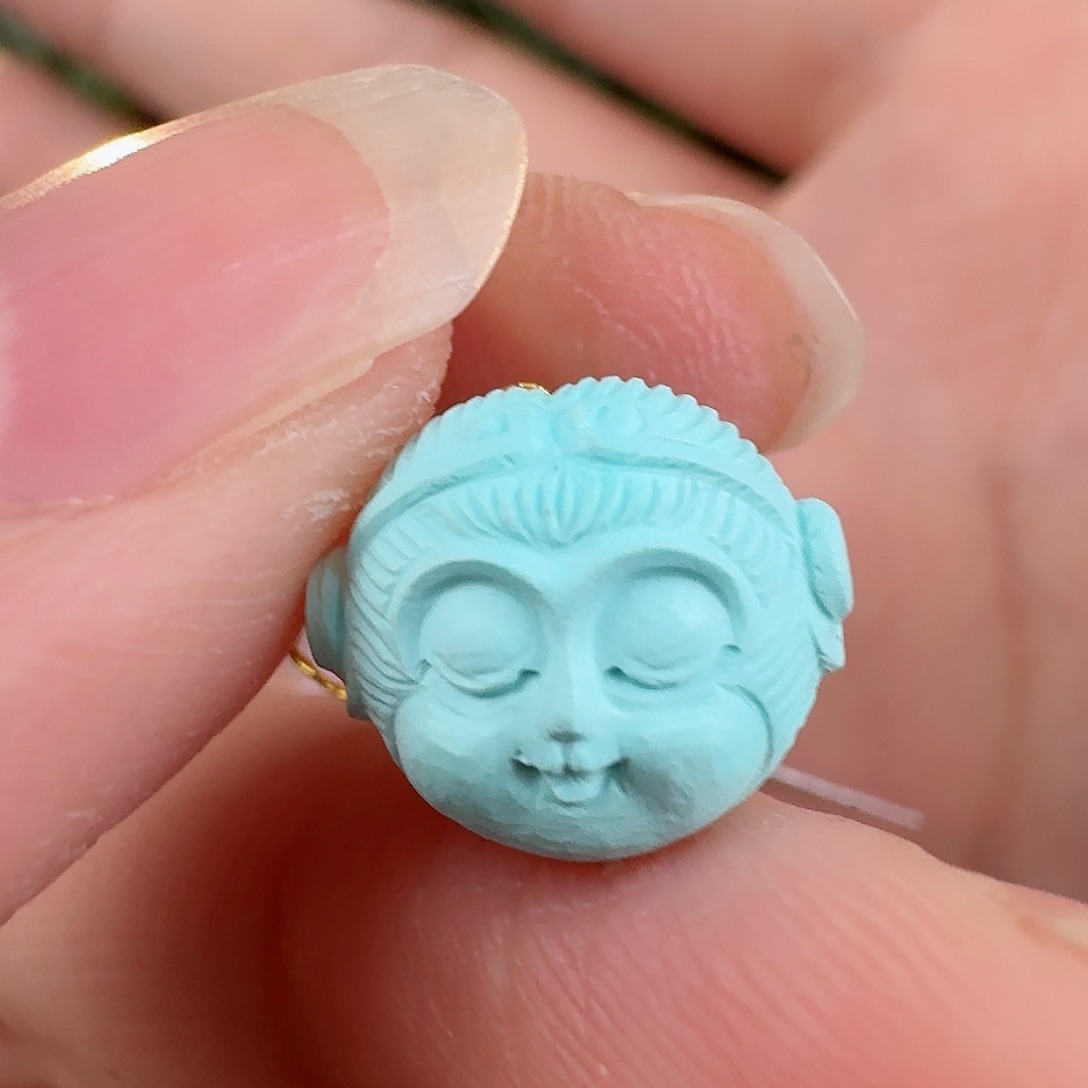 绿松石珠宝奇石未镶嵌