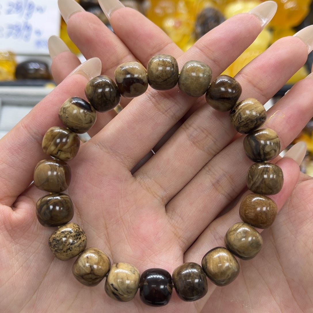 琥珀未镶嵌裸石天然琥珀根珀11➕mm老型