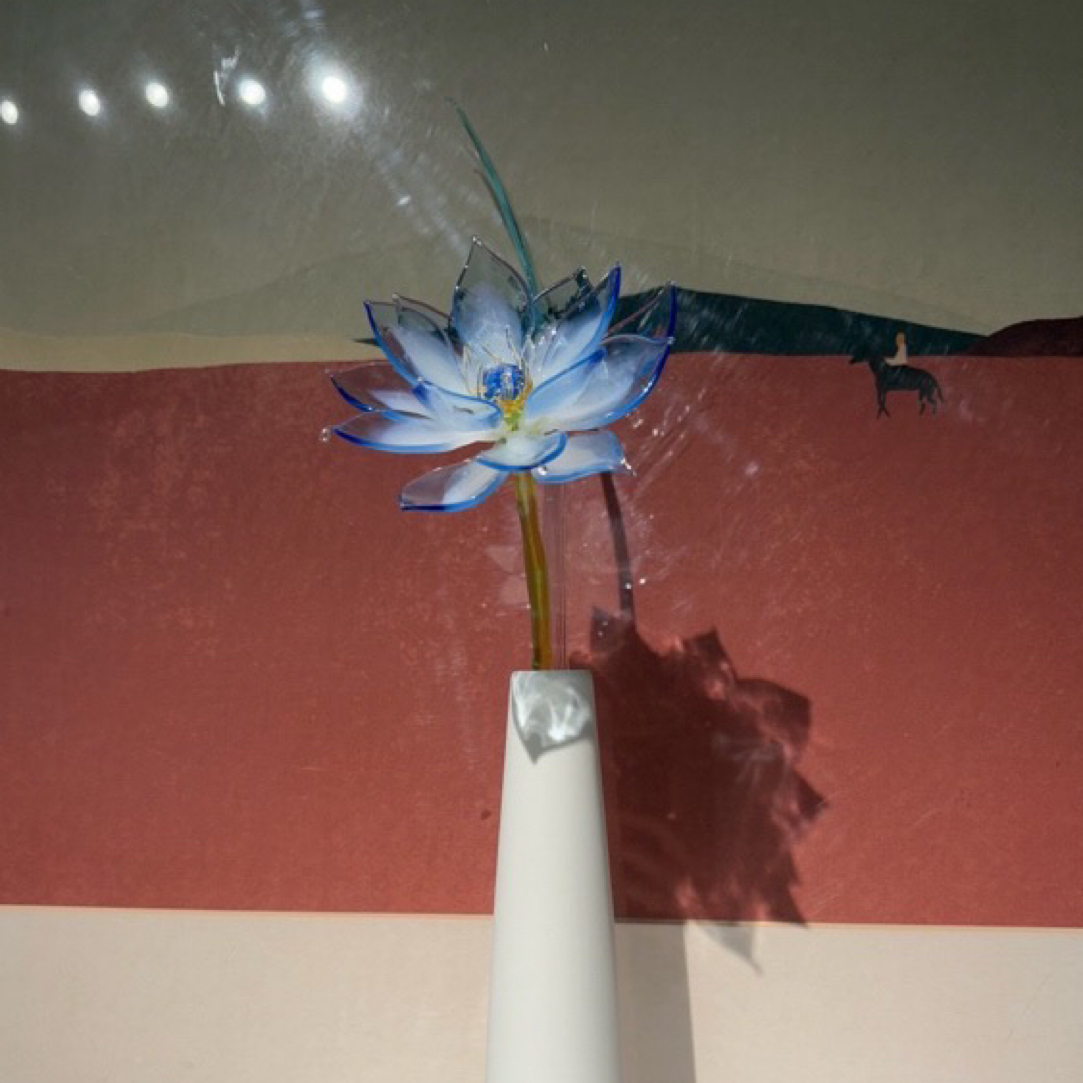 《蓝莲花》非遗纯手工琉璃制作