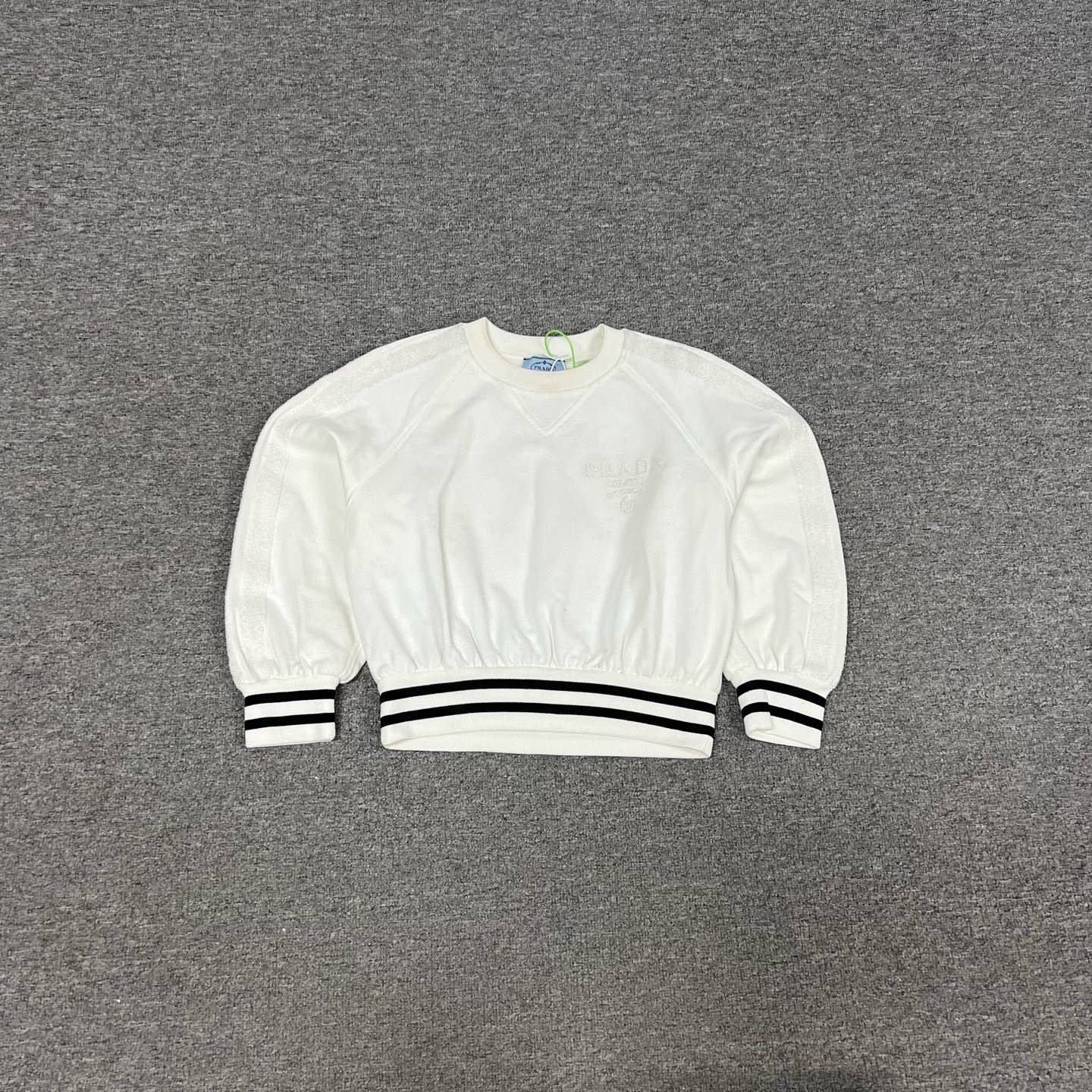 99新 Alexander McQueen/亚历山大·麦昆 Prada 字母logo 卫衣