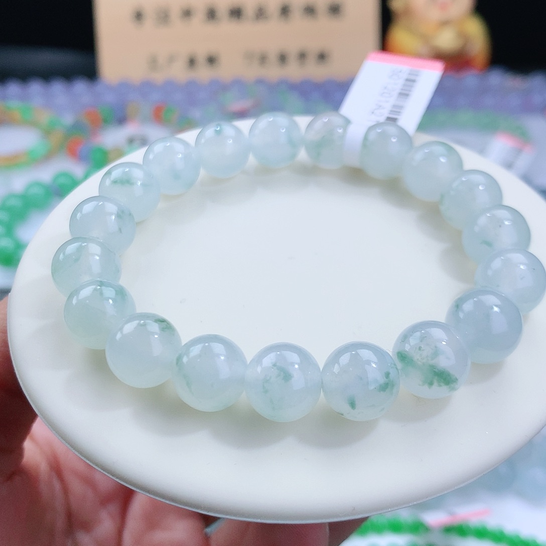 翡翠手链未镶嵌卡10