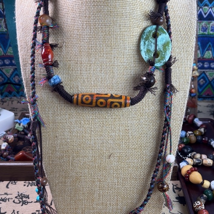 玛瑙/玉髓未镶嵌颈饰