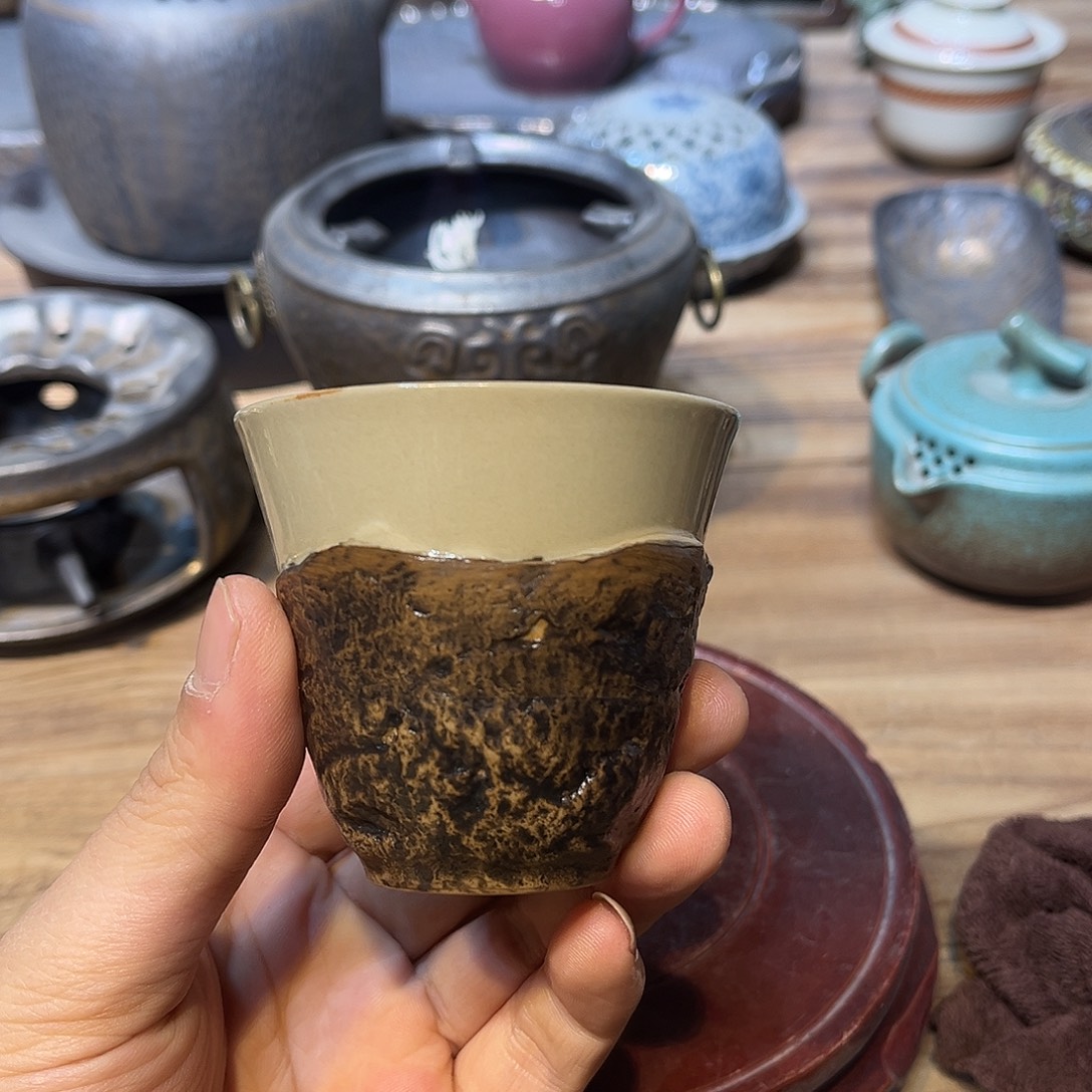 陶瓷香炉茶具摆件