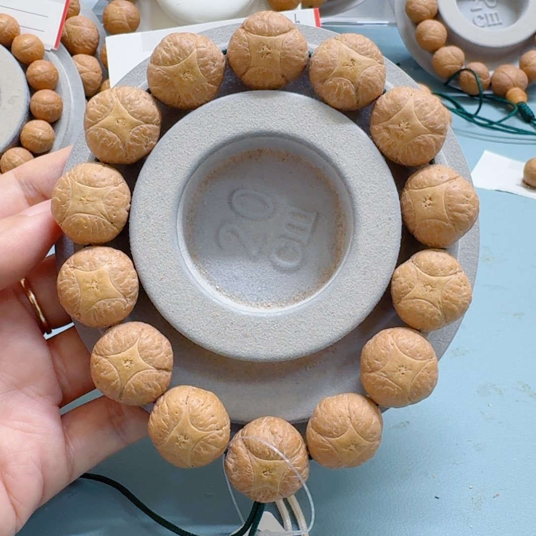 手串凤眼菩提19mm左右麒麟85@2153