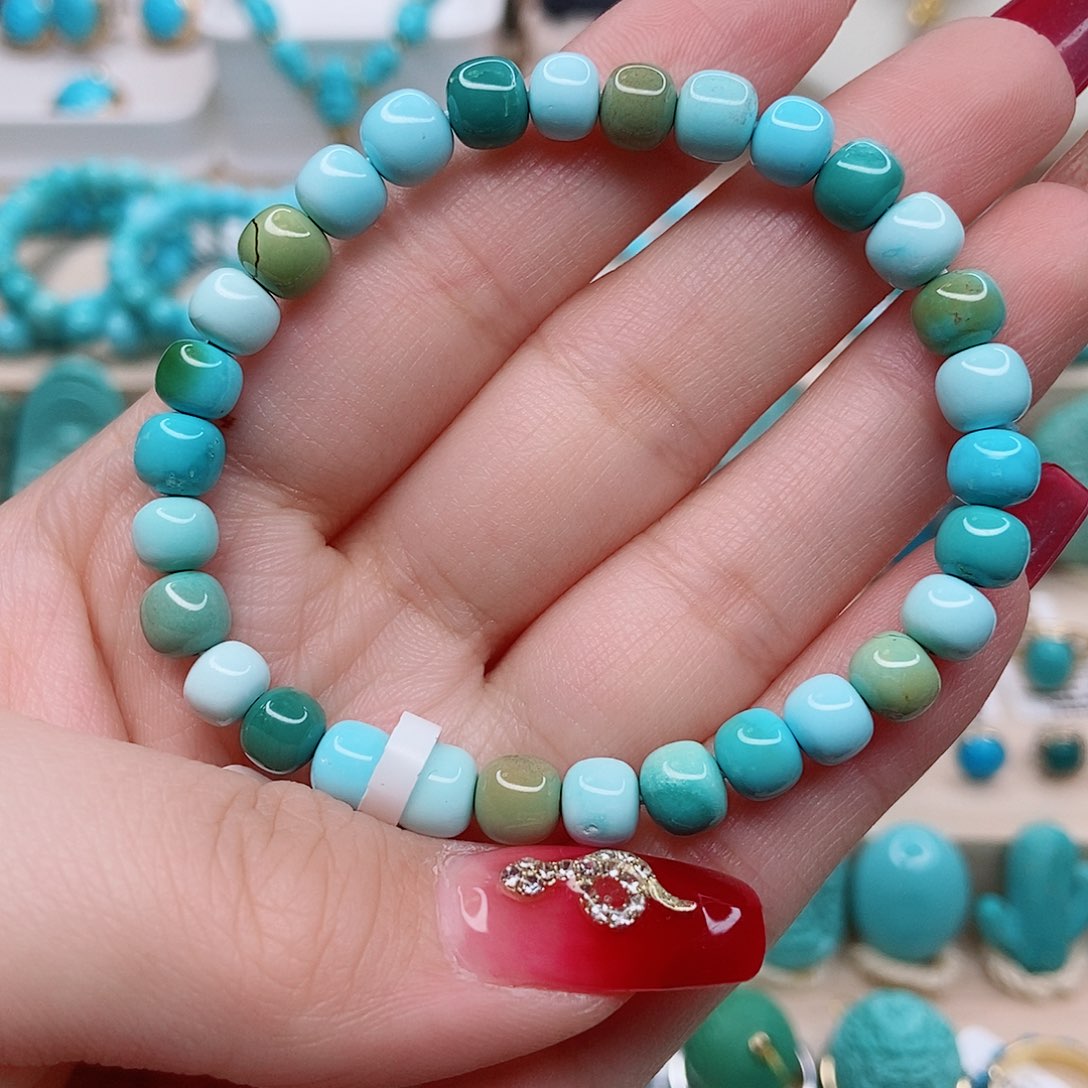 绿松石手串未镶嵌