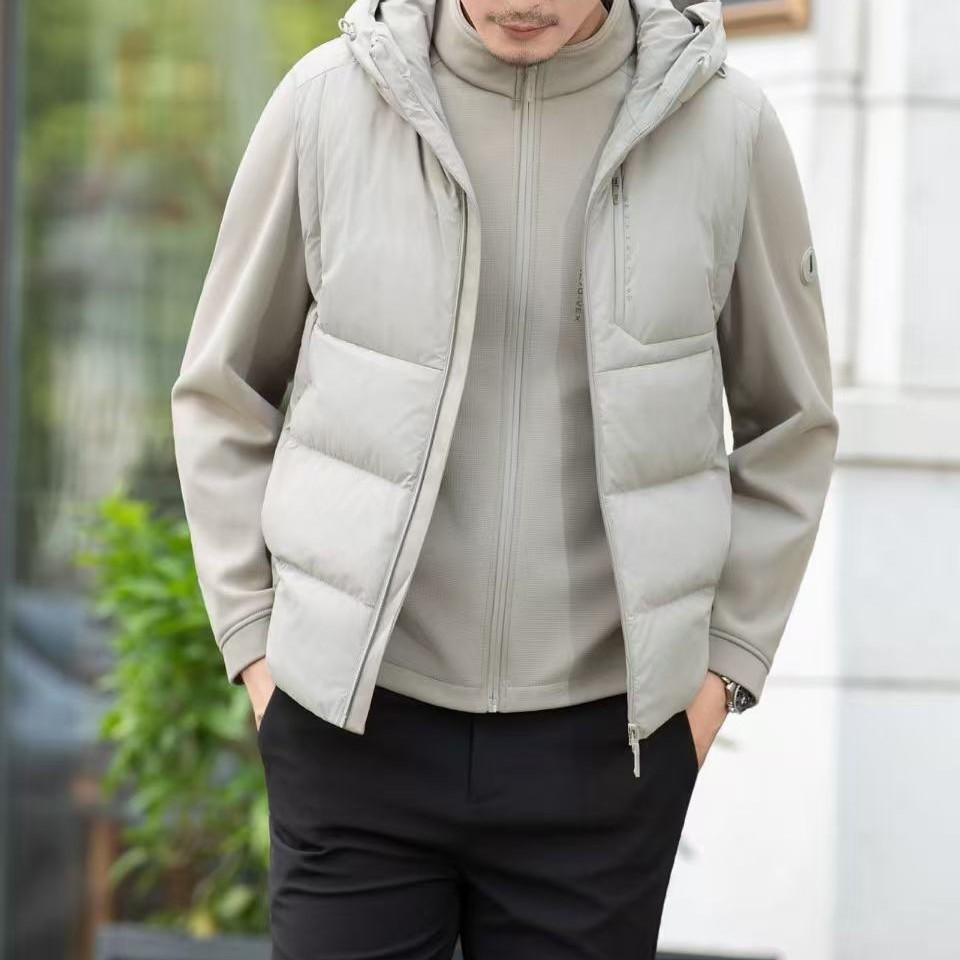 骄子25623新款冬季两件套羽绒服