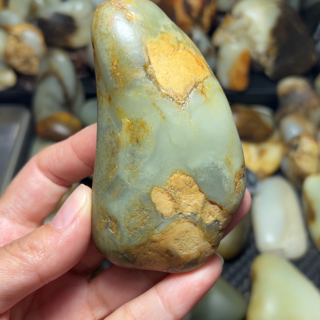 和田玉（青玉）A15未镶嵌