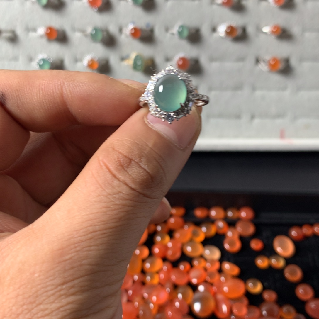 송****翡翠未镶嵌戒指66