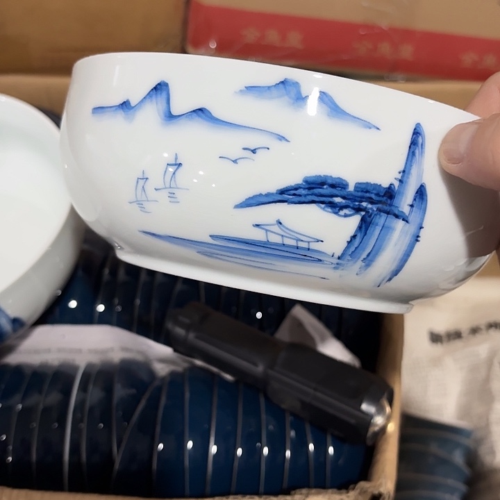 摆件陶景德镇现代陶瓷用品