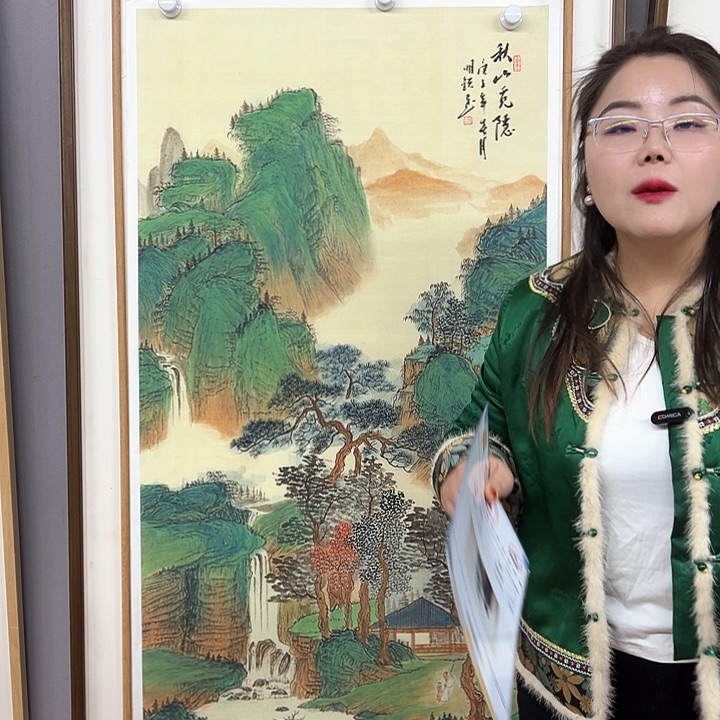 国画中美老师国画作品