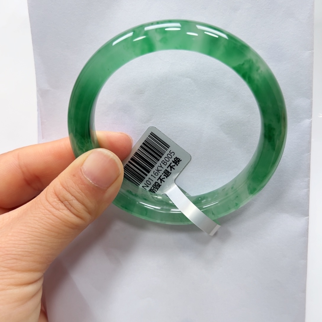 石英质玉手镯未镶嵌唐唐57.8