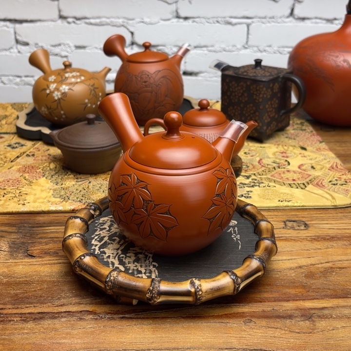 心***凉常滑日光手作茶壶