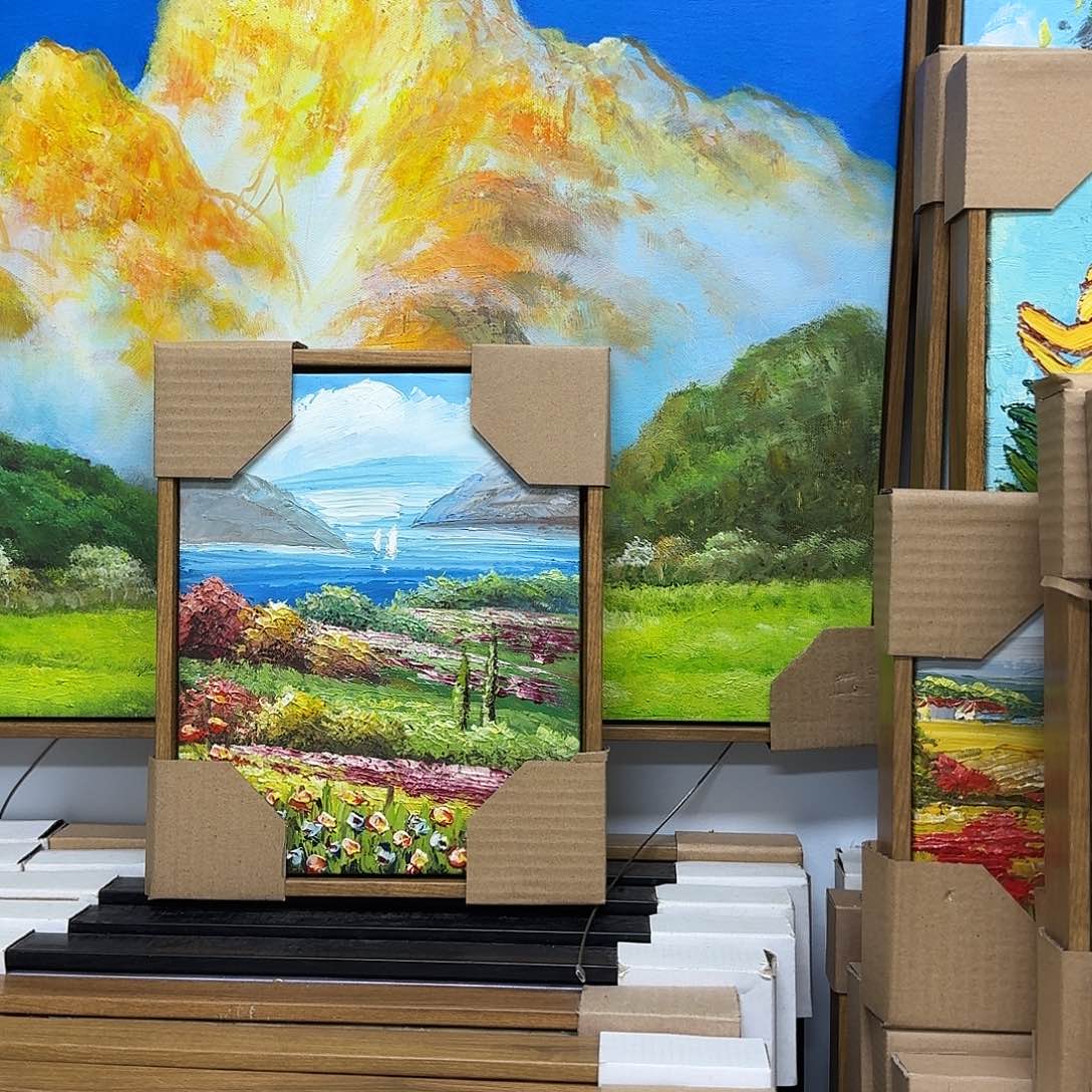 油画2025油画作品入选全国美展并