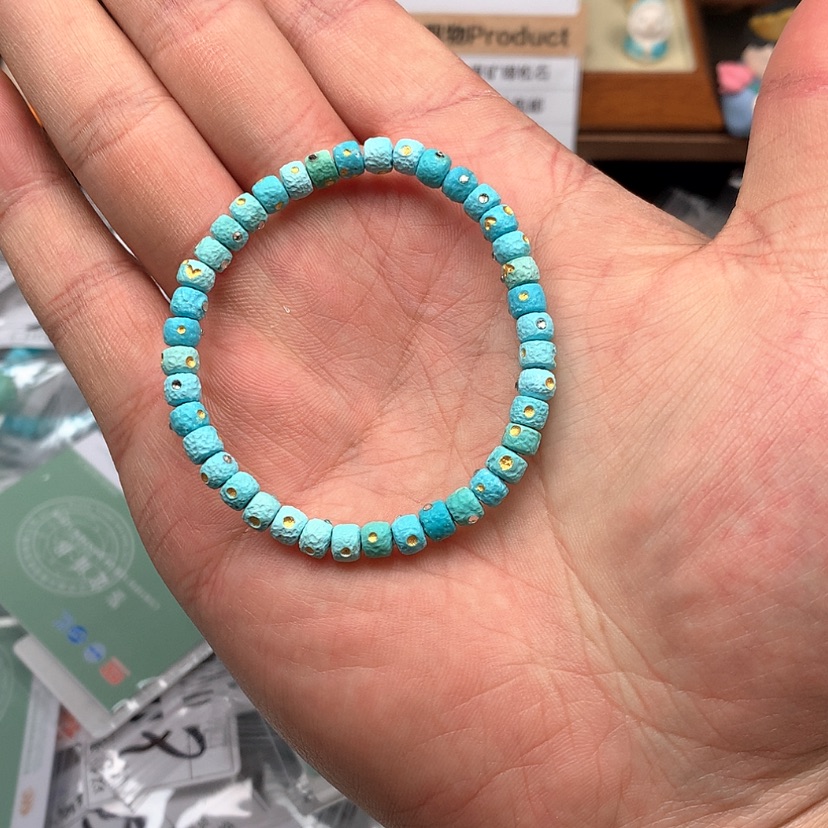 【闪购商品】绿松石颈饰未镶嵌14