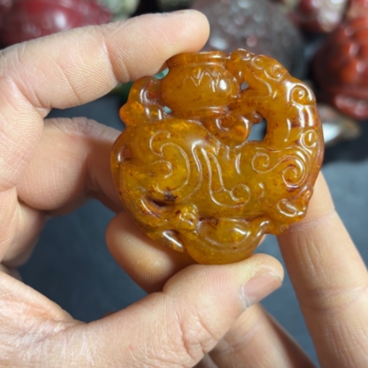 【闪购商品】紫金钵盂菩提把件