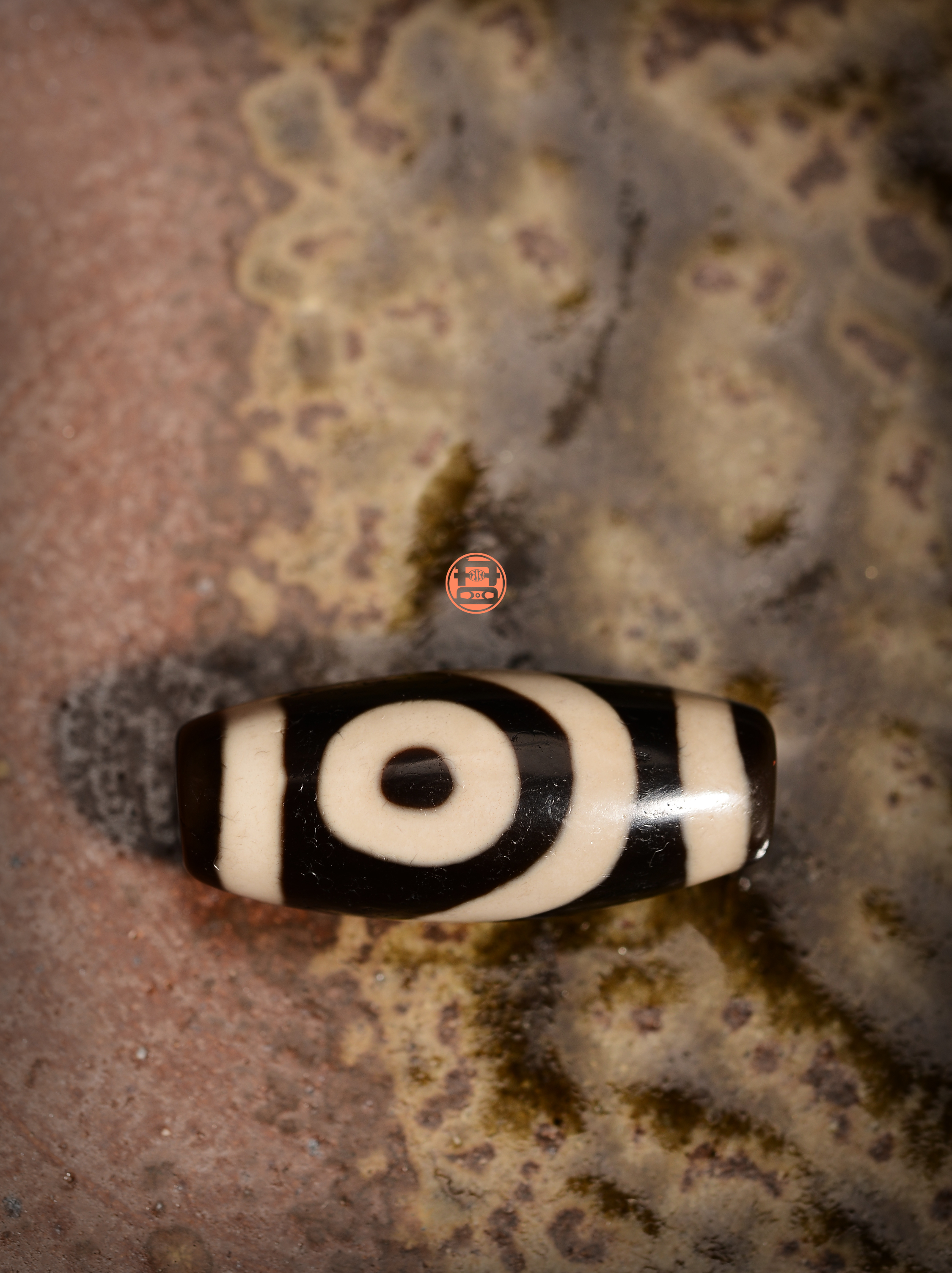 行运 K手工定制锁骨链（现代染色玛瑙彩虹二眼天珠制品）